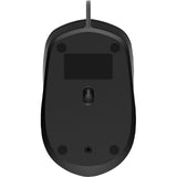 Hp 150 mus med kabel (sort, 1600 dpi)