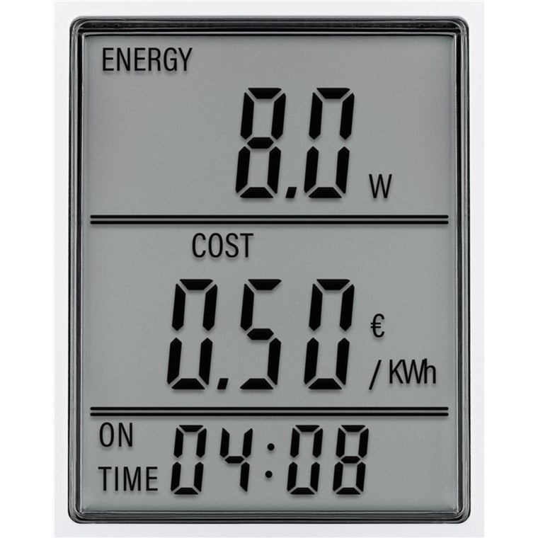 Goobay digital energiomkostningsmåler pro måleenhed (hvid)