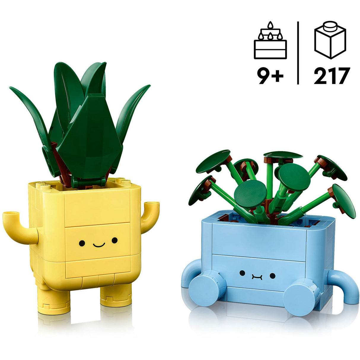 Lego den botaniske samling - muntre planter byggelegetøj (10349)