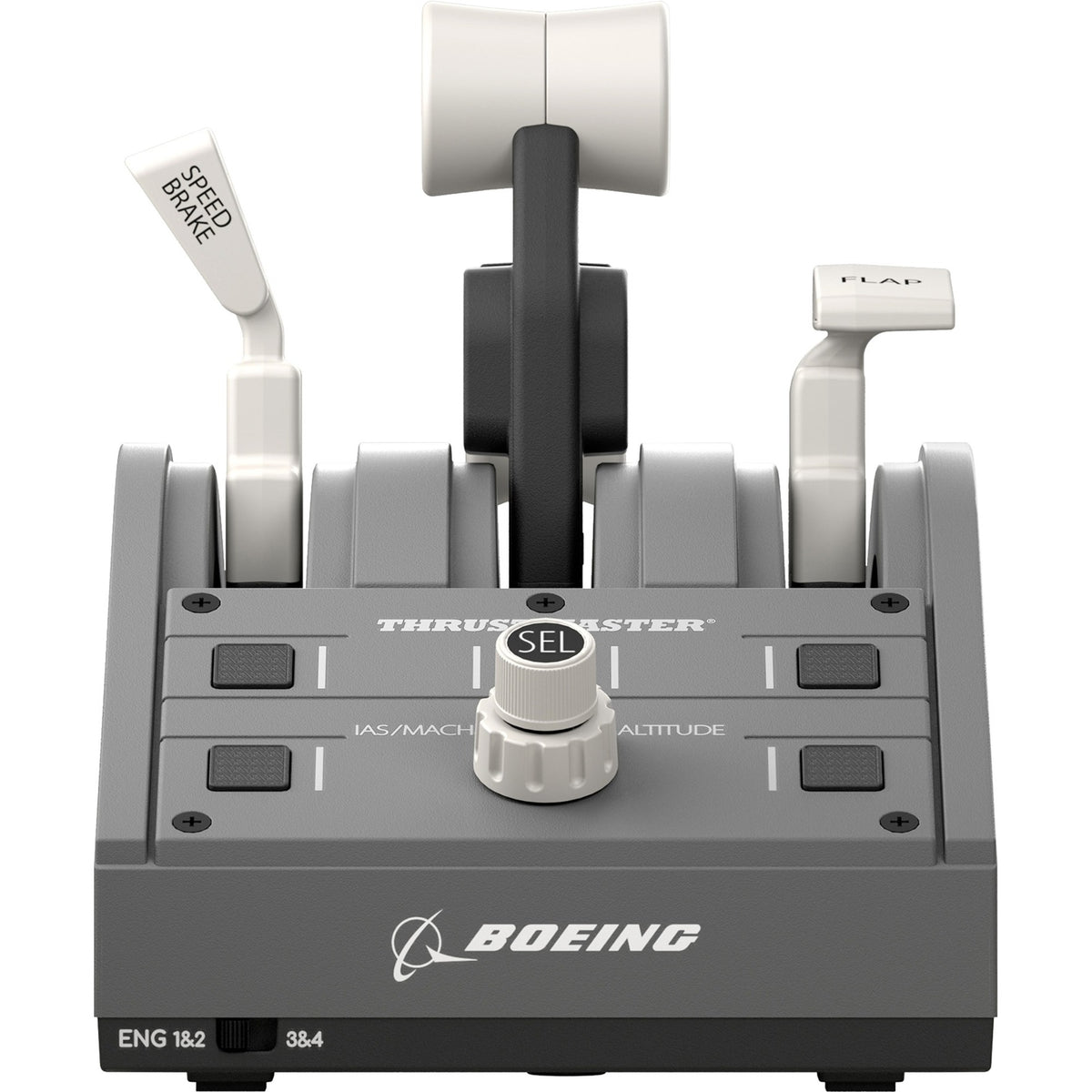 Thrustmaster tca yoke pack boeing edition gaming sæt (sort grå, pc, xbox one, xbox series x|s)