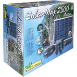 Ubbink solarmax 2500 batteripumpe (sort, inkl. solpanel, pumpe og batteri)