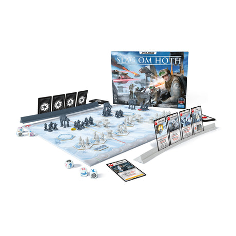 Asmodee star wars: battle of hoth brætspil (hollandsk, 2 - 4 spillere, 30 minutter, fra 8 år)