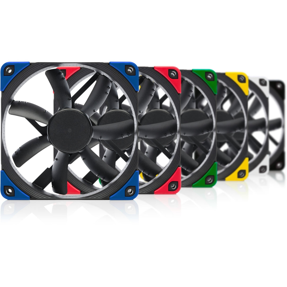 Noctua nf-s12a pwm chromax.black.swap case ventilator (sort, 120 x 120 x 25 mm)