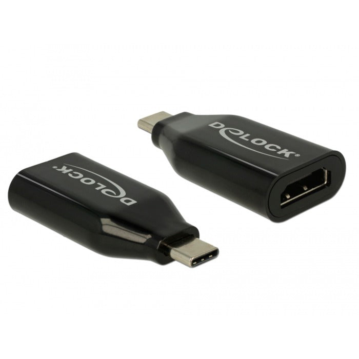 Delock USB-C han > HDMI hun 4K 60 Hz adapter (sort)