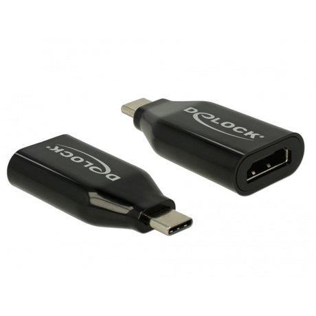 Delock USB-C han > HDMI hun 4K 60 Hz adapter (sort)