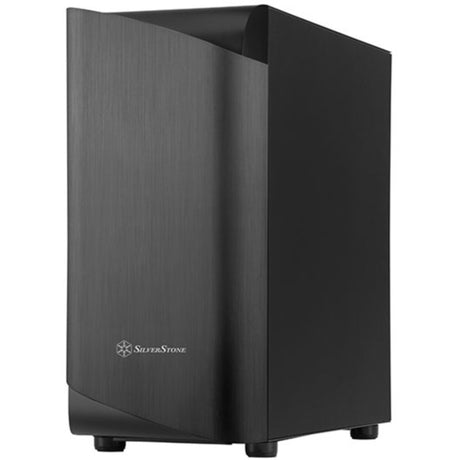 Silverstone Seta A1 Midi Tower-hus (sort titanium | 2x USB-A | 1x USB-C | RGB | hærdet glas)