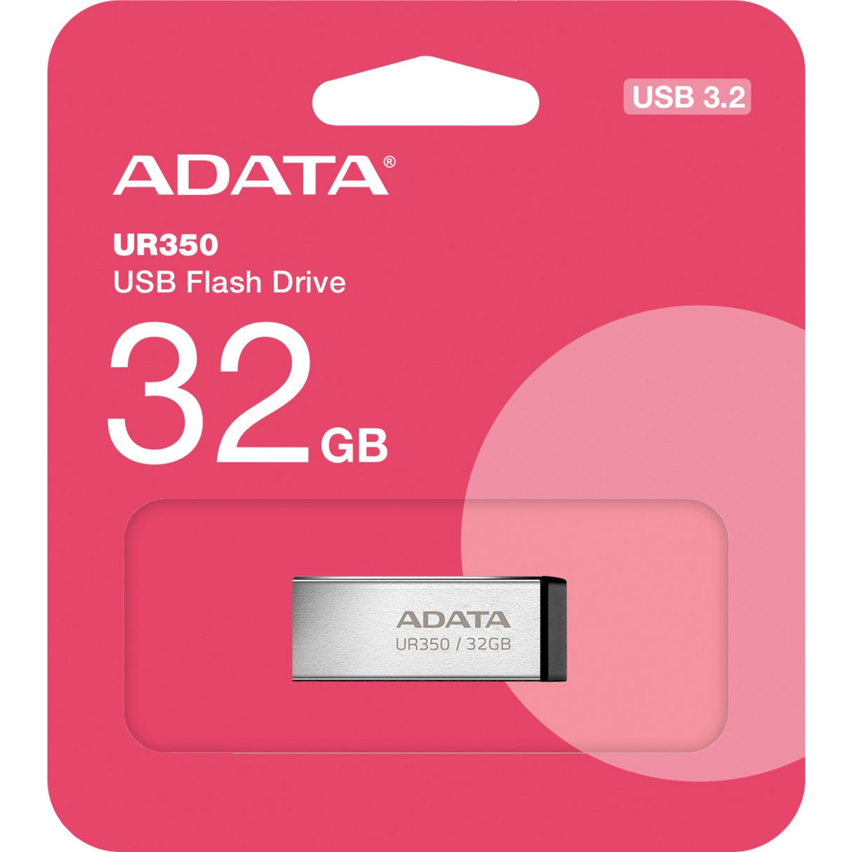 Adata ur350 32 GB USB-stick (nikkelsort, USB-A 3.2 gen 1 (5 GBit s))