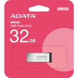 Adata ur350 32 GB USB-stick (nikkelsort, USB-A 3.2 gen 1 (5 GBit s))