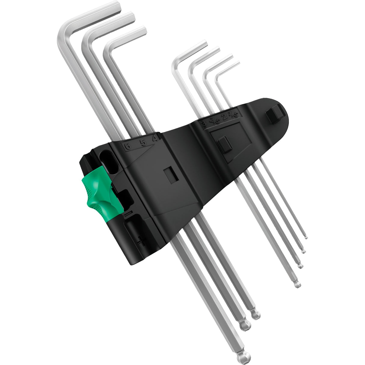 Wera 950 9 sekskantnøglesæt - 9 dele - 1,5-10 mm - 4013288030160
