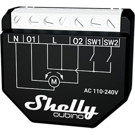 Shelly qubino wave shutter rulleskodder aktuator z-wave, z-wave+