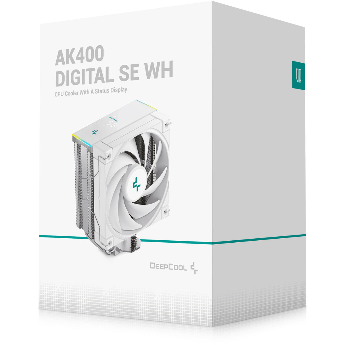 Deepcool AK400 Digital SE RGB CPU-køler (hvid)