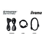 Iiyama G-Master Black Hawk G2741HSU-B1 27 spilleskærm (sort, HDMI, skærmport, 2x USB-A, USB-B, 144 Hz)
