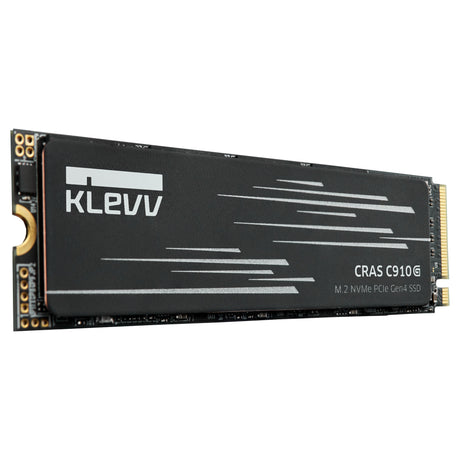 Klevv cras c910g 4 tb ssd (zwart, k04tbm2sp0-10g, pcie gen 4.0 x4, nvme 2.0)
