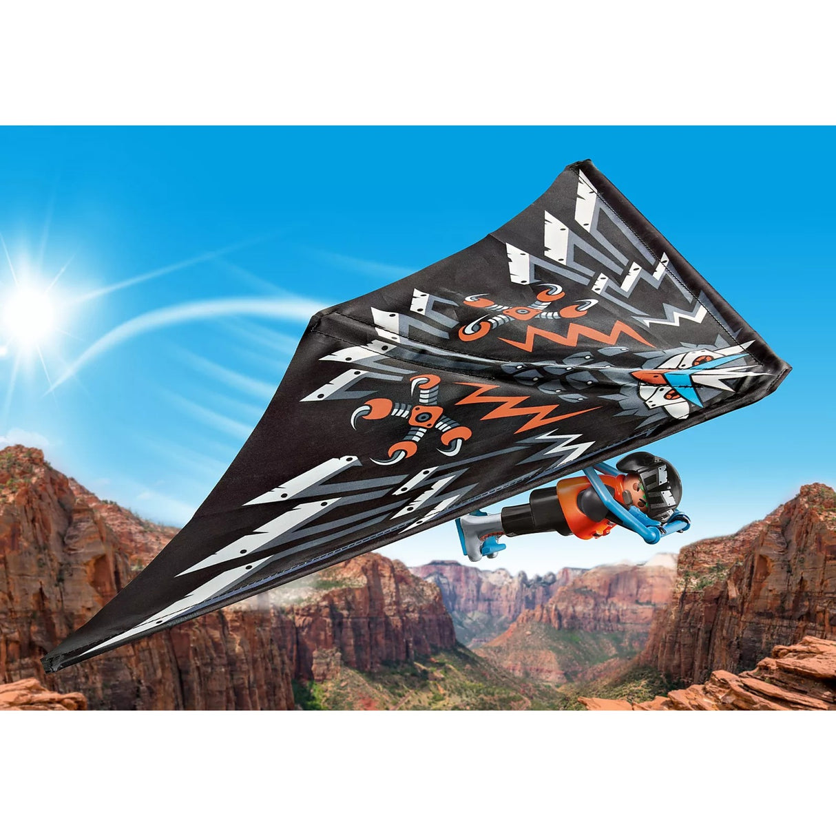 Playmobil sports action - startpakke hangglider byggelegetøj (71079)