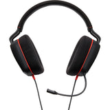 Powera kablet stereoheadset til Nintendo Switch 2 over-ear gaming headset (sort rød, Nintendo Switch 2, Nintendo Switch – OLED-model, Nintendo Switch, Nintendo Switch Lite)