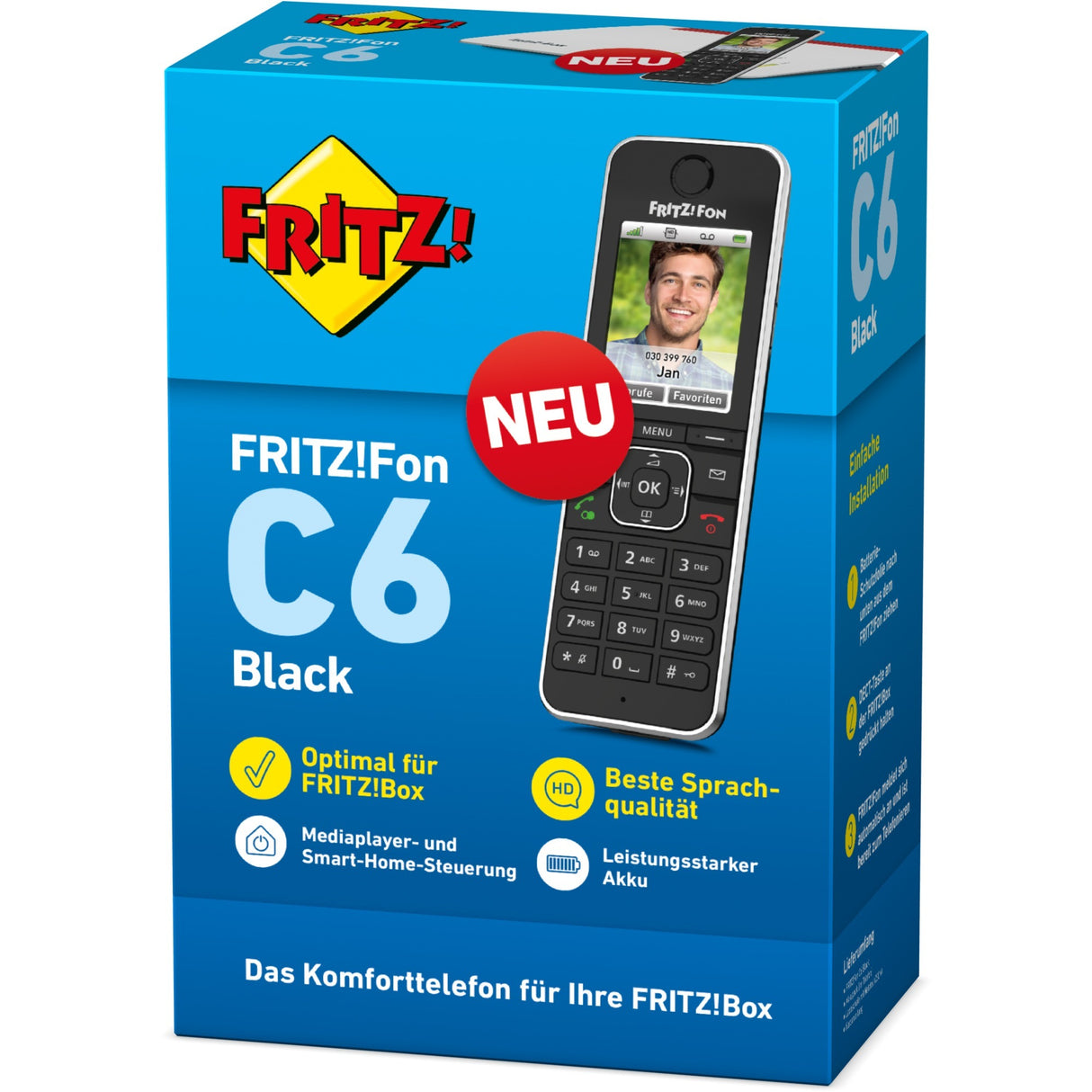 Fritz! fon c6 handset (black)