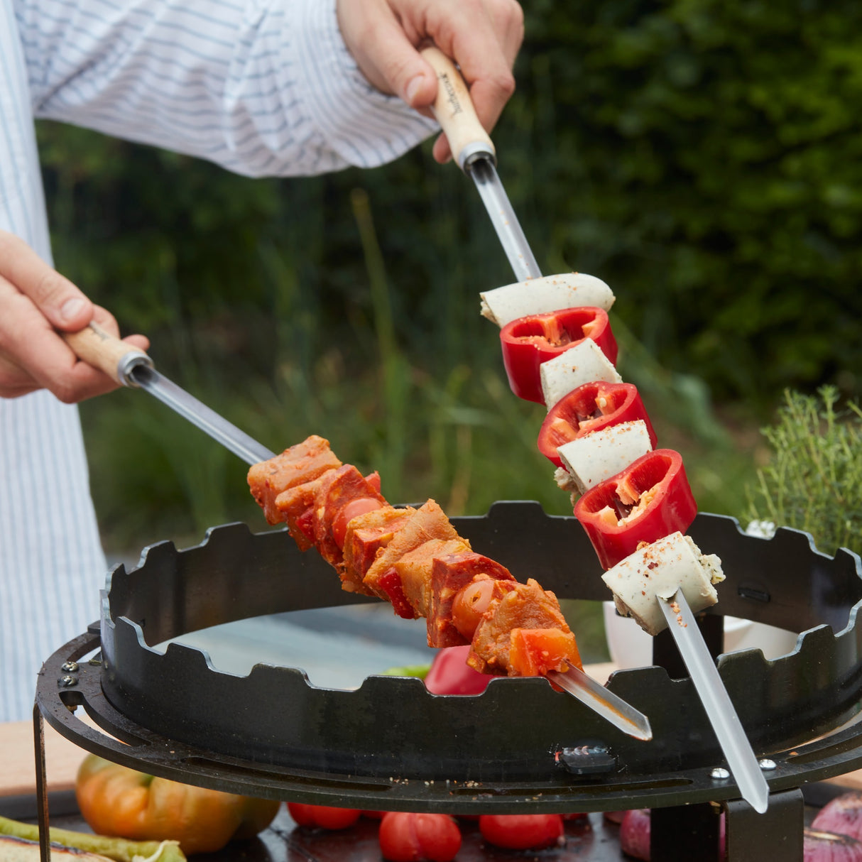 Barbecook sæt med 3 xl spyd spyd (65cm, fsc 100%)