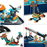 Lego city - konstruktionslegetøj til polarforskningsskibe (60368)