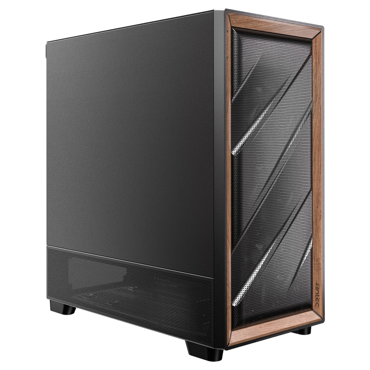 Antec flux se midi tårnhus (sort | 2x USB-A | 1x USB-C)