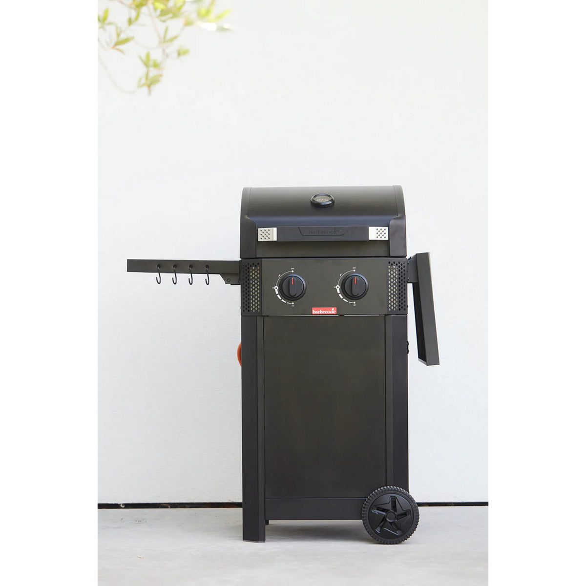 Barbecook luca 210 gasgrill med sideborde (sort)