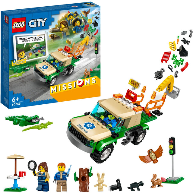 Lego City - Wild Animal Rescue Missions byggelegetøj (60353)