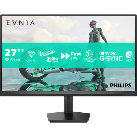 Philips envia 27m2n3500pf 00 27 gaming-skærm (sort, 2x HDMI, skærmport, 260 Hz)