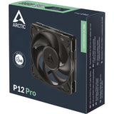 Arctic p12 pro case ventilator (sort, 120 x 120 x 25 mm, pwm)