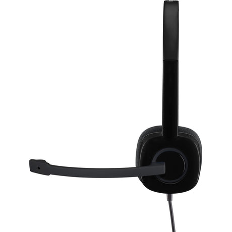 Headset logitech 981-000589 sort