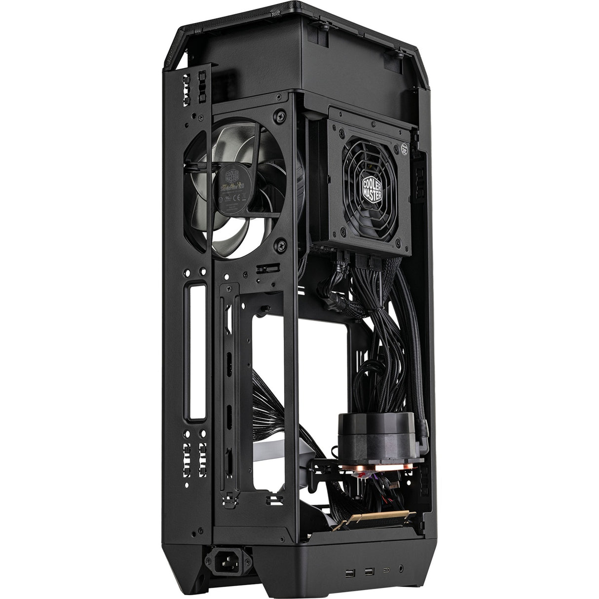 Cooler master ncore 100 max mini tårnhus (mørkegrå | 2x USB-A | 1x USB-C)