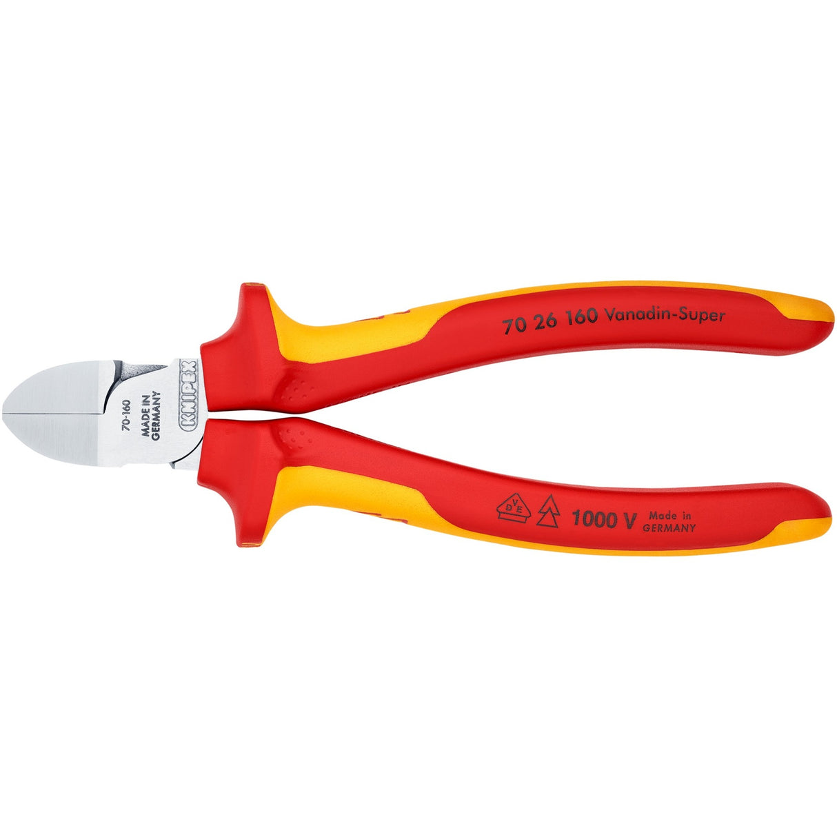 Knipex 7026160 sideskæretang - 160mm
