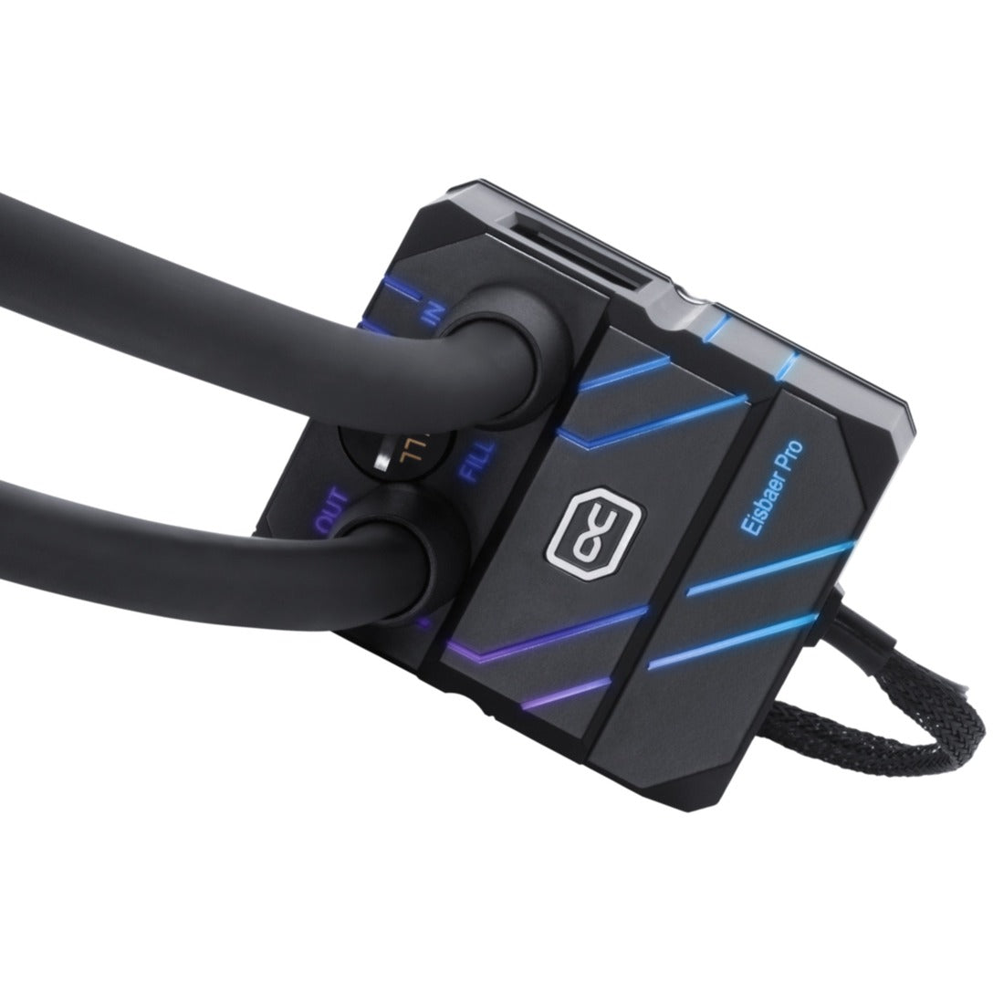Alphacool Eisbaer Pro HPE Aurora 360 CPU AIO Vandkøling (sort, Arbb, 4-benet PWM)