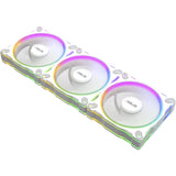 Asus prime mr120 argb reverse ventilator - triple pack case fans (hvide, 3 styk, 120 x 120 x 28 mm, 3 styk)
