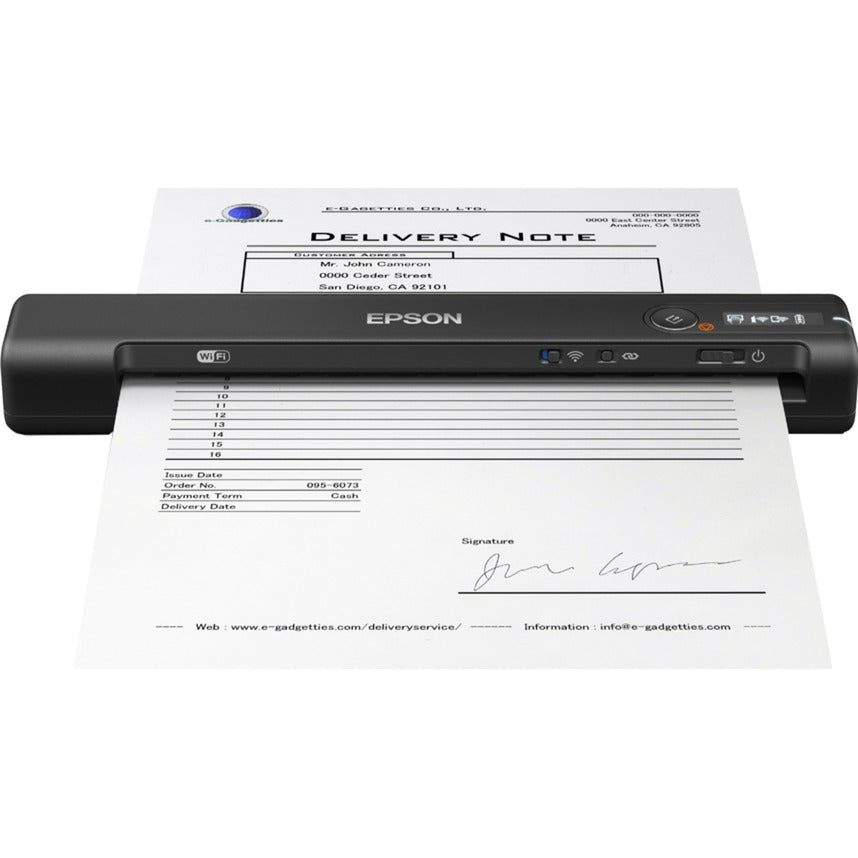 Epson workforce es-60w feed scanner (sort, Wi-Fi Direct, USB 2.0)