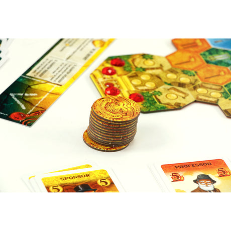999spil 999 spil søgen efter el dorado: de gyldne templer brætspil (hollandsk, 2 - 4 spillere, 60 minutter, fra 10 år)