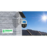 Foscam b4, 100 % trådløst 2k 4mp pan tilt batterikamera (hvid)