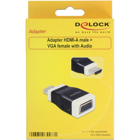 Delock HDMI A til VGA-adapter (sort)