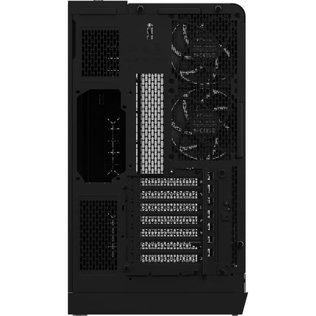 Thermaltake view 390 air midi tårnhus (sort | 2x USB-A | 1x USB-C | hærdet glas)