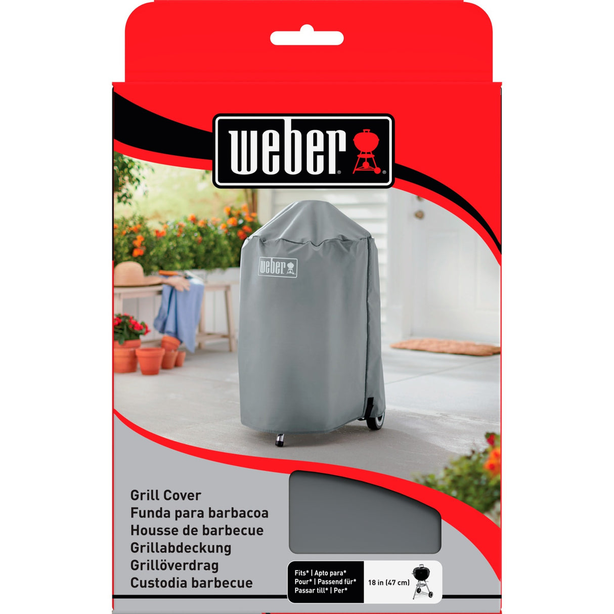Weber grillovertræk - kulgrill med 47 cm beskyttelsesovertræk