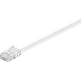 Goobay netværkskabel rj-45 u utp med cat.5e (hvid, 20 meter, fladt kabel)