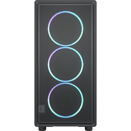 Fractal design epoch xl tg rgb midi tower behuizing (zwart | 2x usb-a | 1x usb-c | rgb | tempered glass)