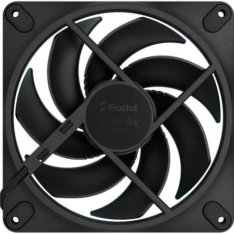 Fractal design momentum 14 rgb case fan (zwart, 140 x 140 x 25 mm, pwm)