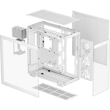 Deepcool CH780 MIDI Tower-hus (hvid | 4x USB-A | 1x USB-C | RGB | vindue)