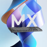 Logitech MX mekanisk tastatur (sort, amerikansk-internationalt layout (QWERTY), 100 %, Bluetooth)