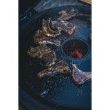 Vindmøllen plancha grillplade (sort, 75 cm)