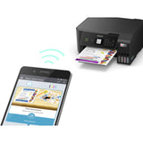 Epson ecotank et-2871 a4 multifunktions wi-fi-printer med blækbeholder alt-i-én inkjetprinter (sort, scan, kopi, wi-fi, inklusive op til 3 års blæk)