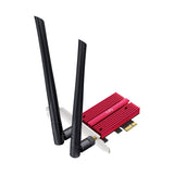 Cudy AX5400 Wi-Fi 6e Bluetooth 5.3 PCI-E WLAN-adapter (rød)