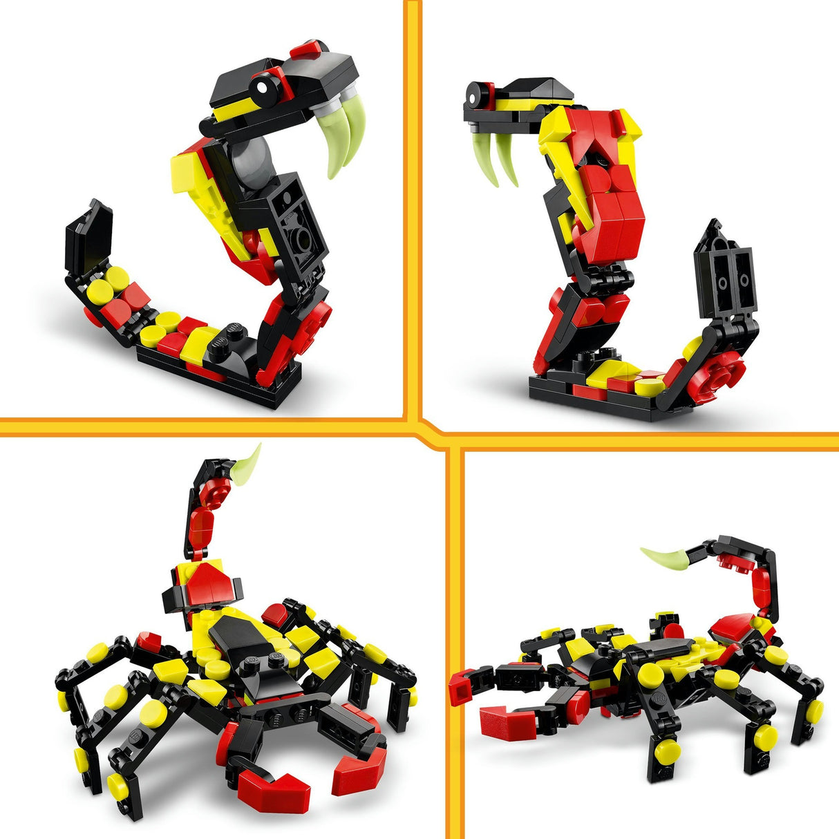 Lego Creator 3i1 vilde dyr: spændende edderkop - 31159