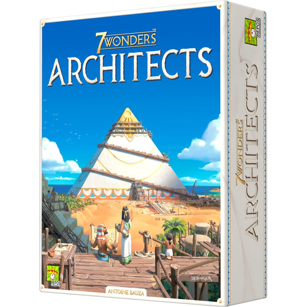 Asmodee 7 wonders: arkitekter brætspil (hollandsk, 2 - 7 spillere, 25 minutter, fra 8 år)
