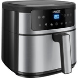 Princess digital airfyer 6l varmluftsfrituregryde (sort sølv, 6 liter)