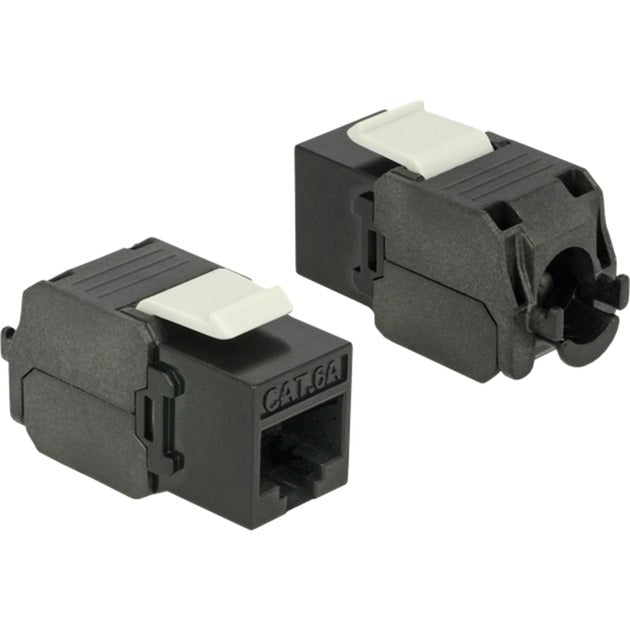 Delock keystone modul rj45 jack > lsa cat.6a utp (sort)